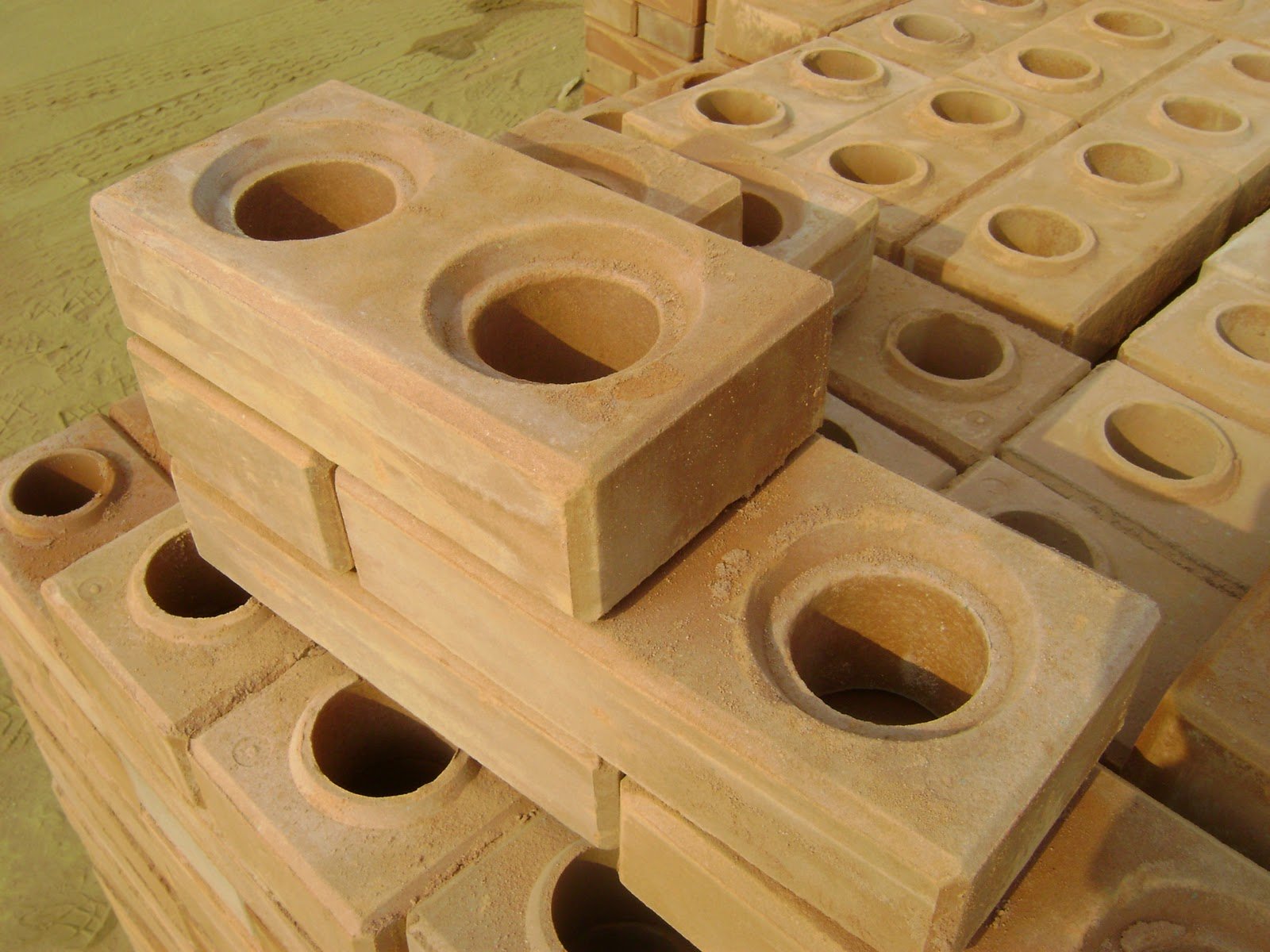 Stabilised Earth Bricks… Like building your home with Lego.